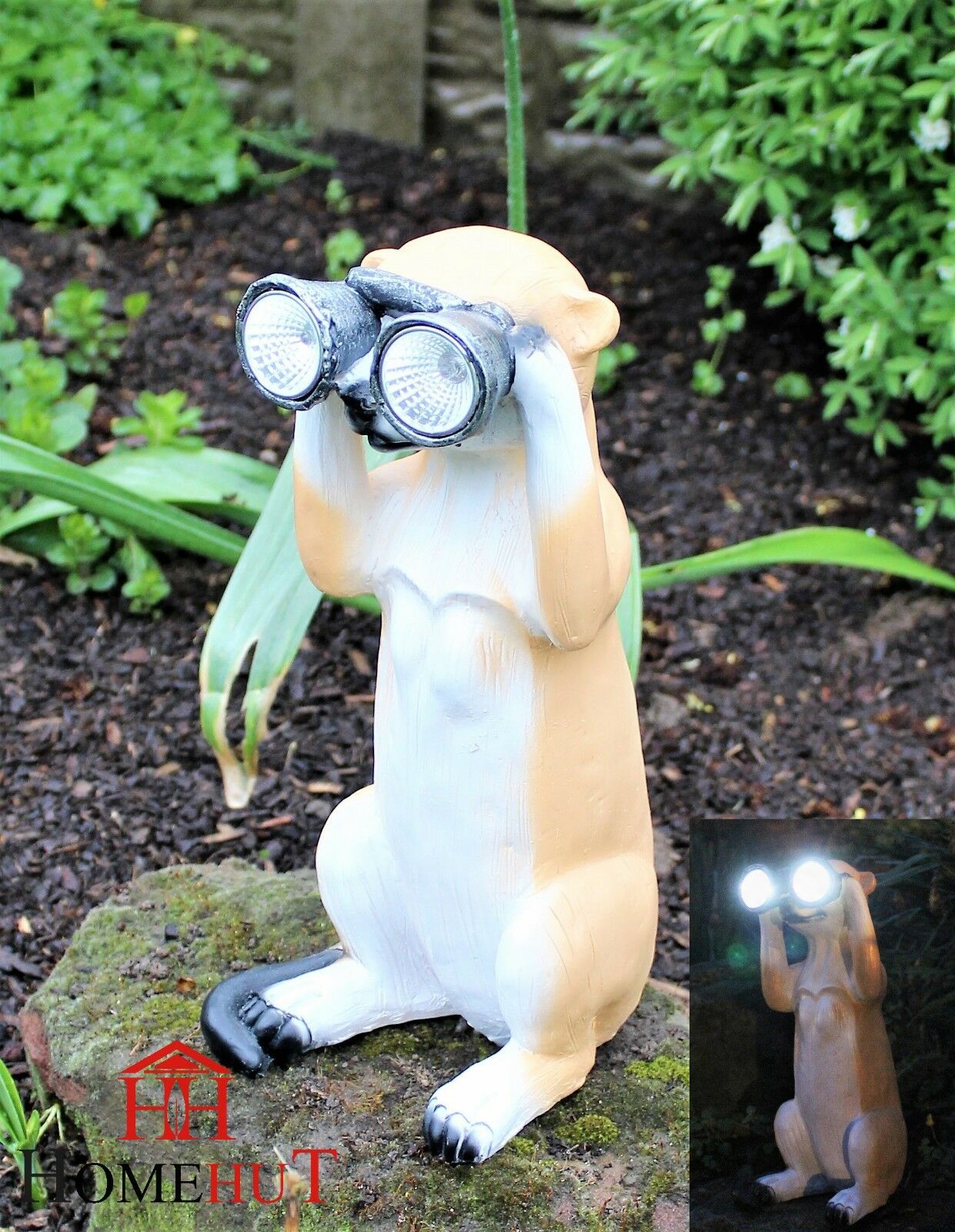 Solar powered Meerkat with light up Binoculars - Image 6