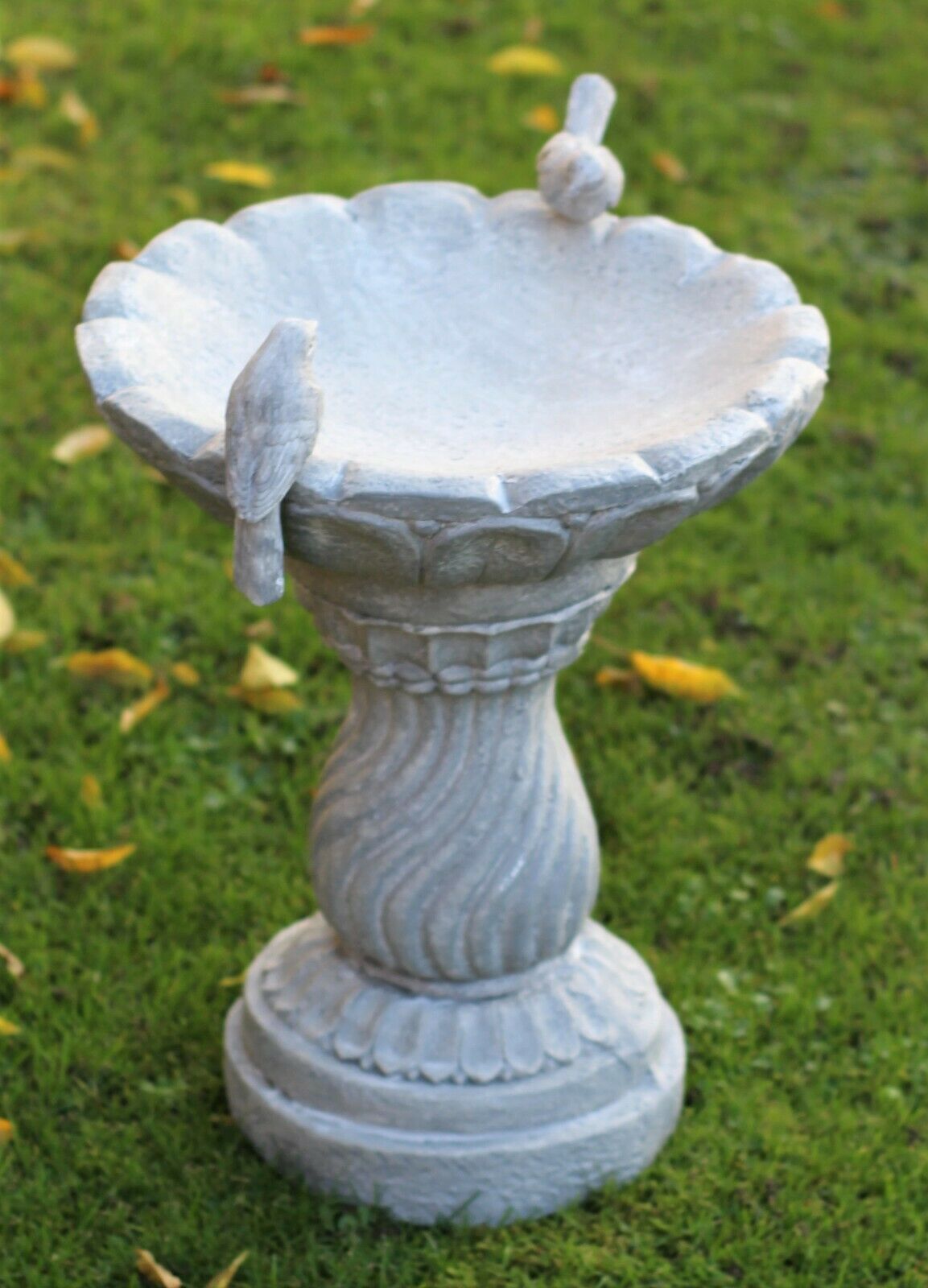 Slate Grey Bird Bath Bowl - Image 5