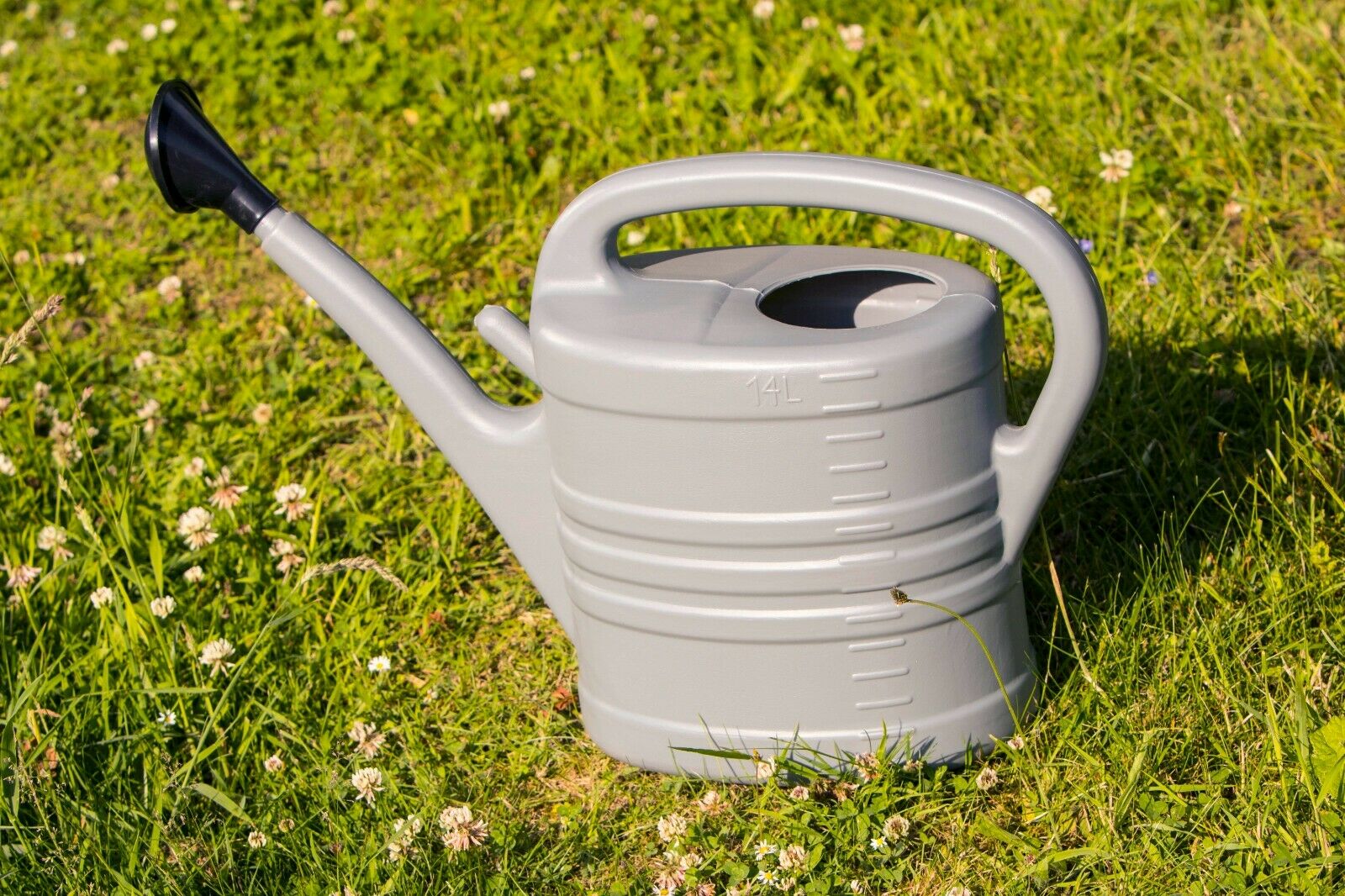 Watering Can With Rose Large - GREY 2.5 Gallons 14L - Image 3