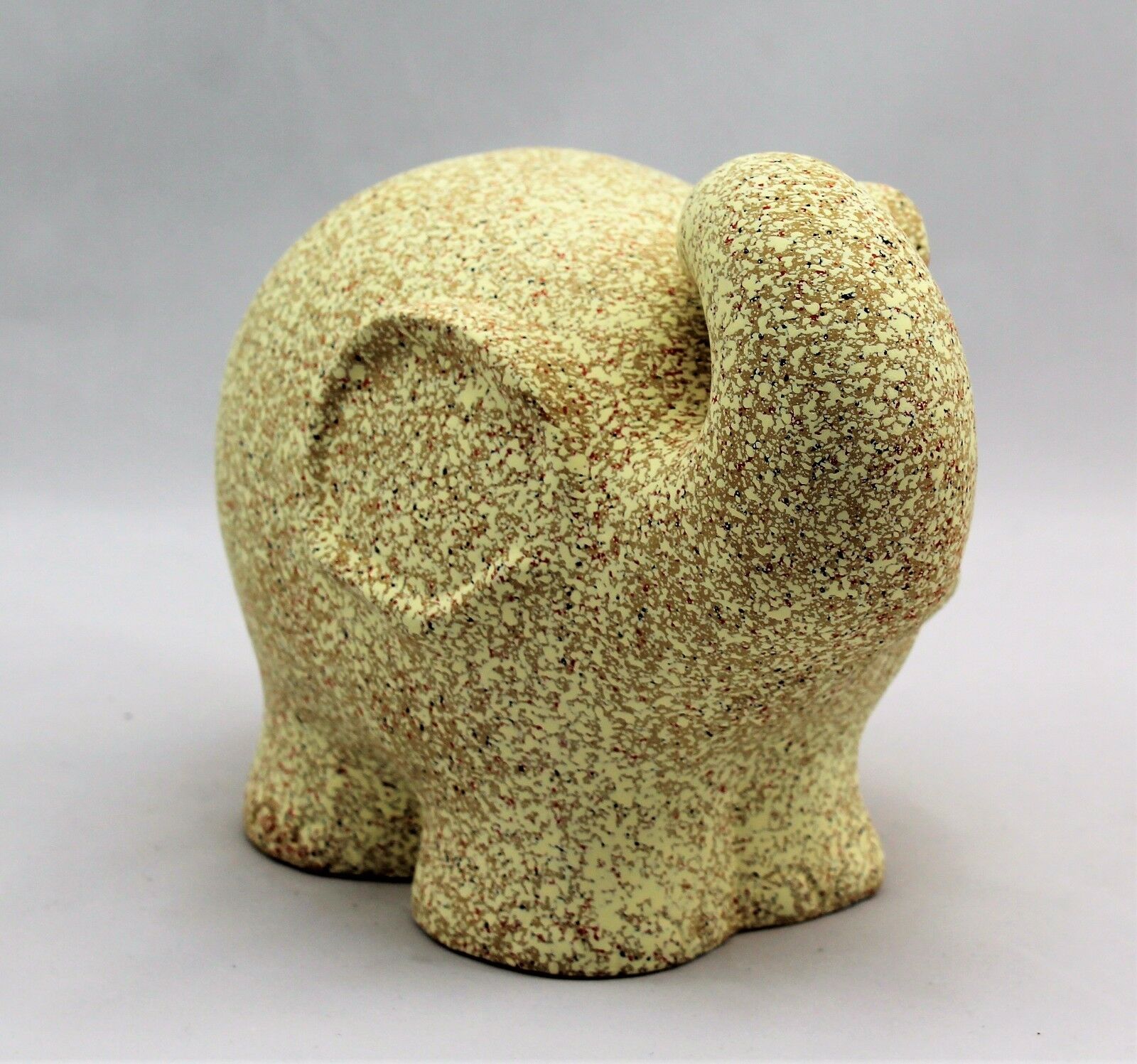 Stone Terracotta Finish Elephant Ornament - Image 4