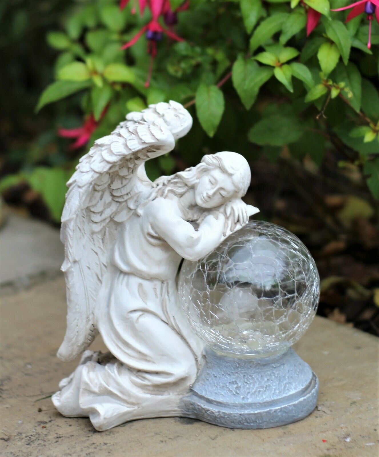 Fairy Garden Solar Ornament Ball - Image 9