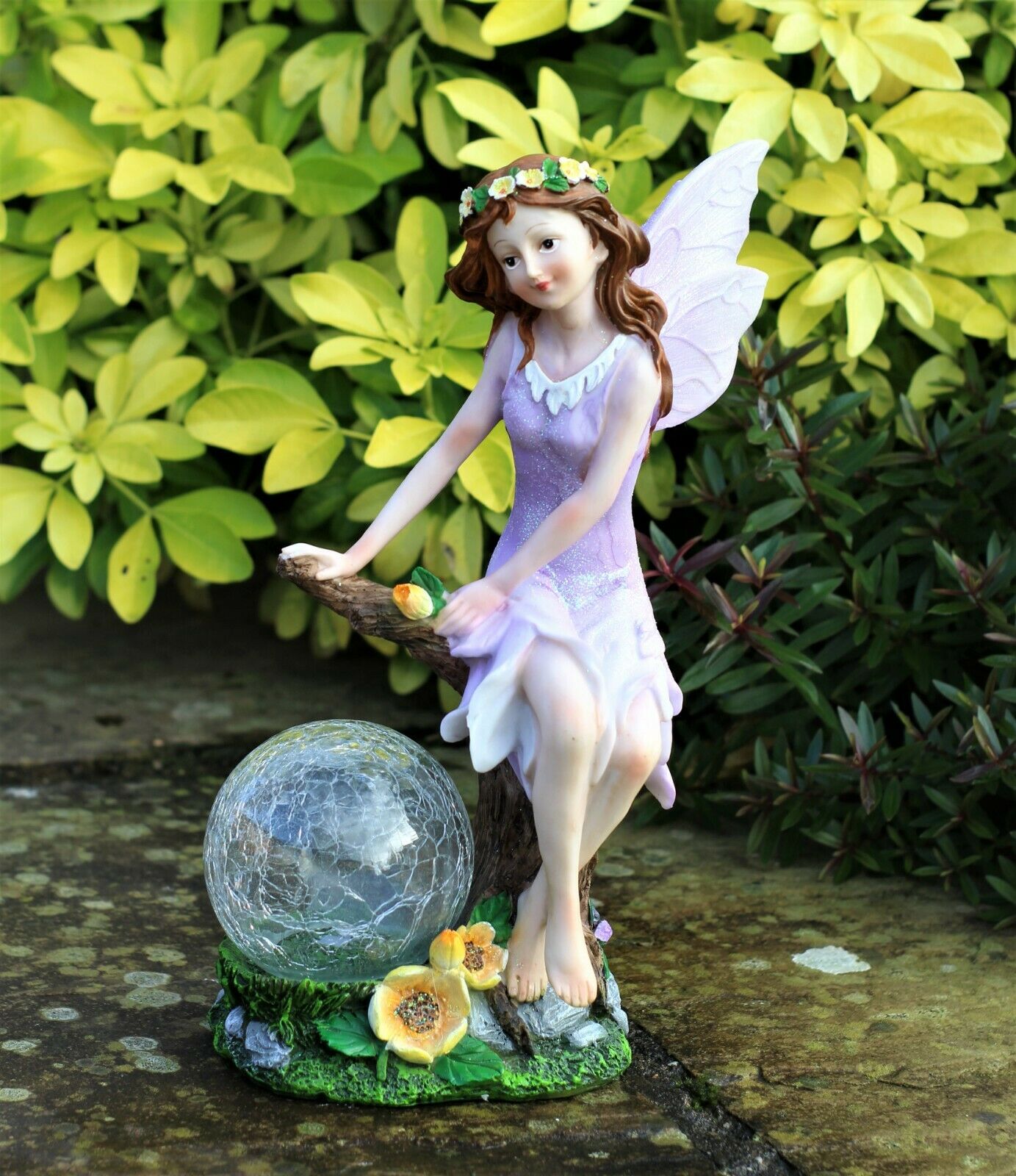 Solar Sitting Fairy Garden Ornament - Image 8