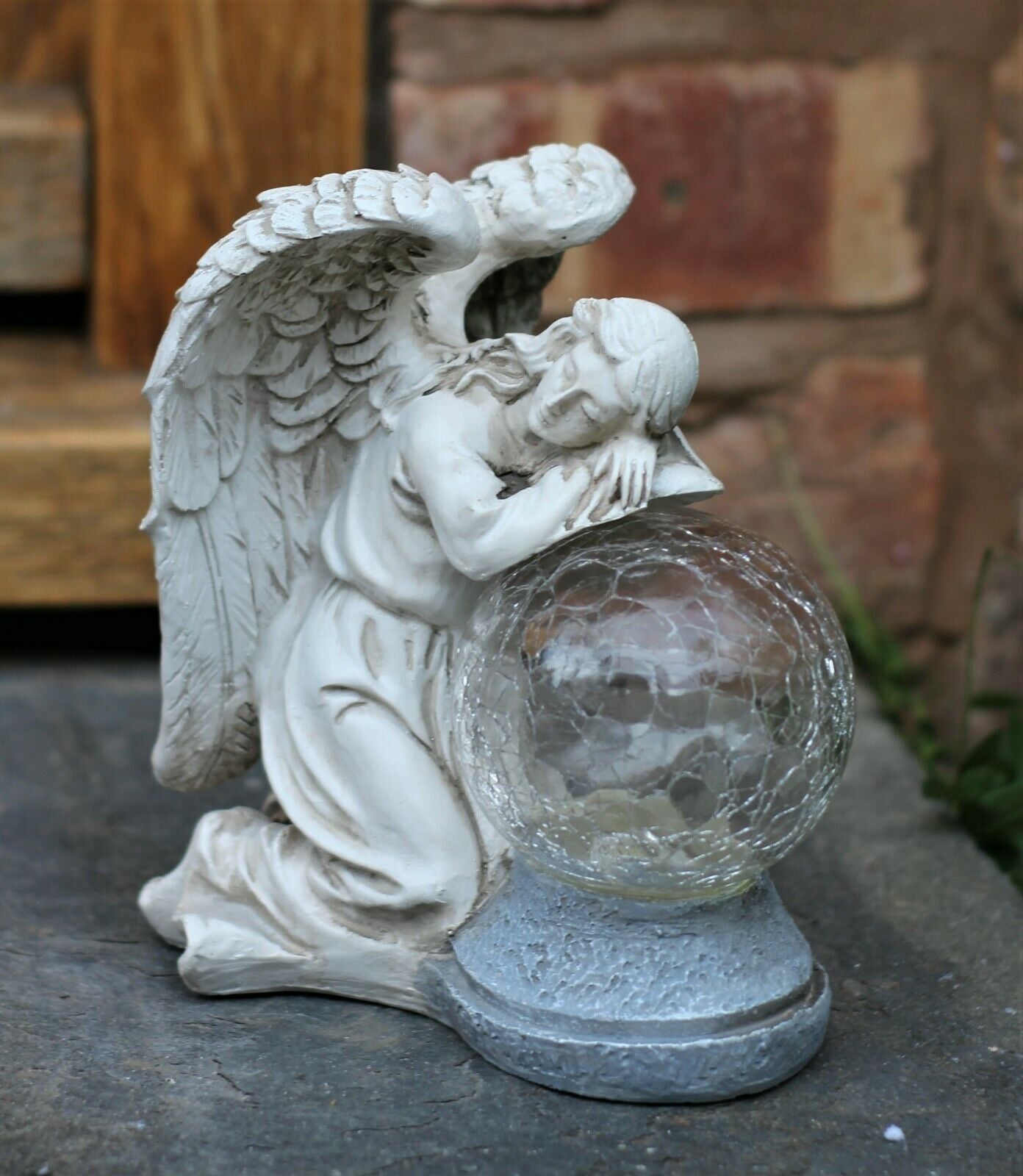 Fairy Garden Solar Ornament Ball - Image 10
