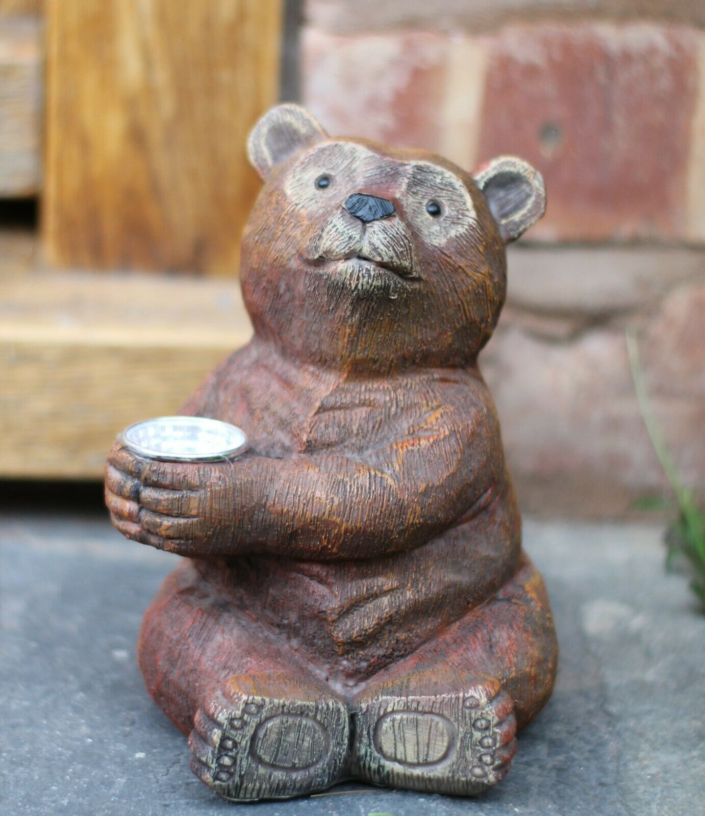 Decorative Bear Garden Solar Ornament - Image 12