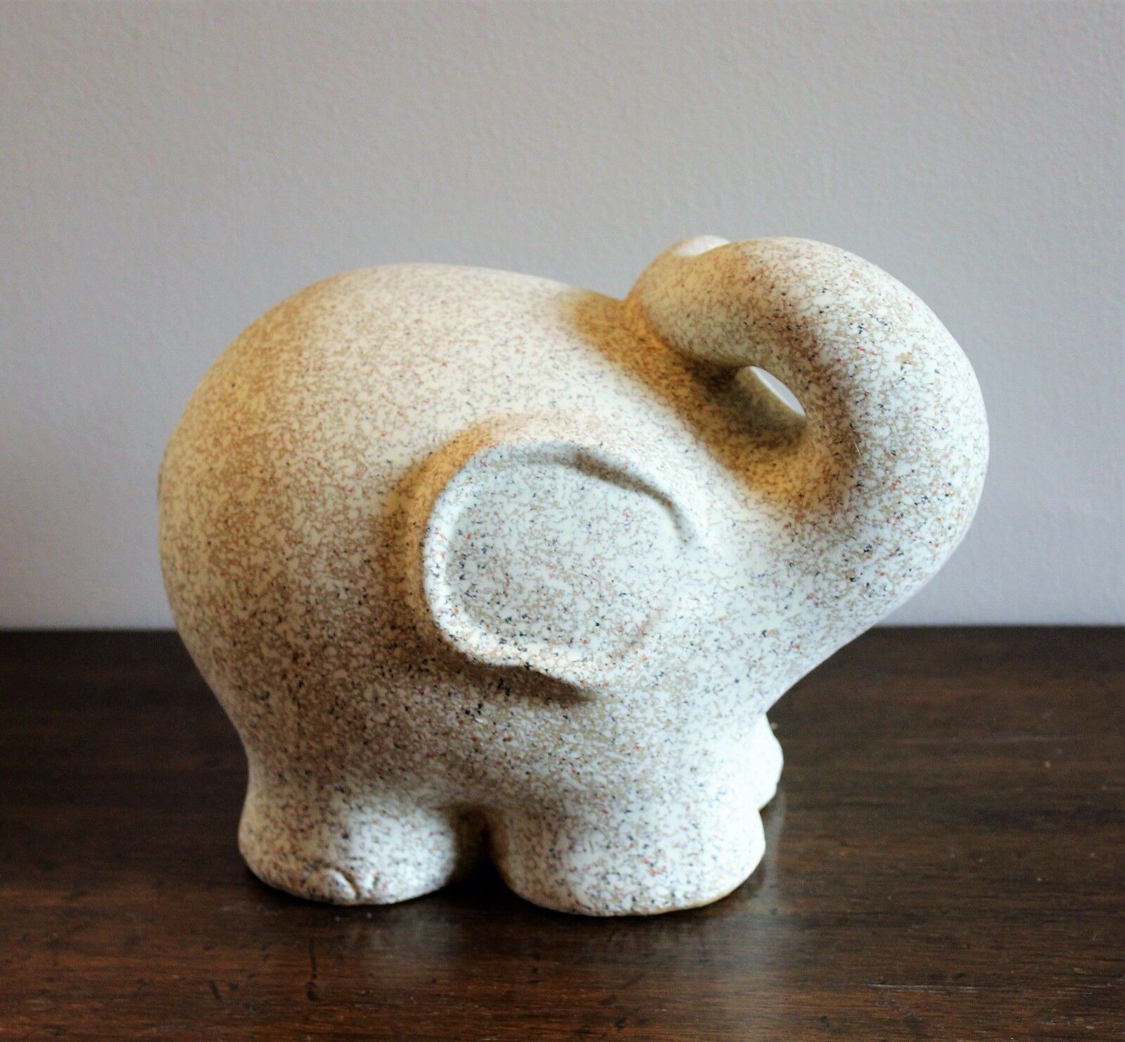 Stone Terracotta Finish Elephant Ornament - Image 5