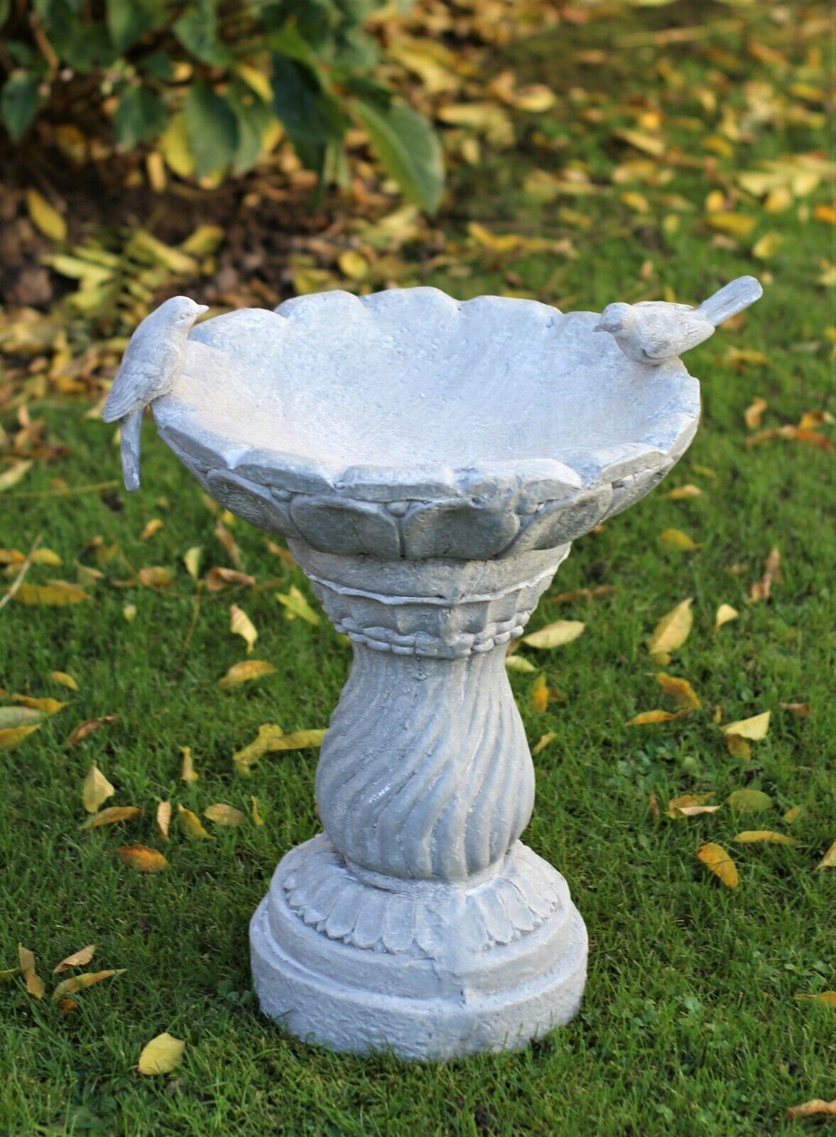 Slate Grey Bird Bath Bowl - Image 2