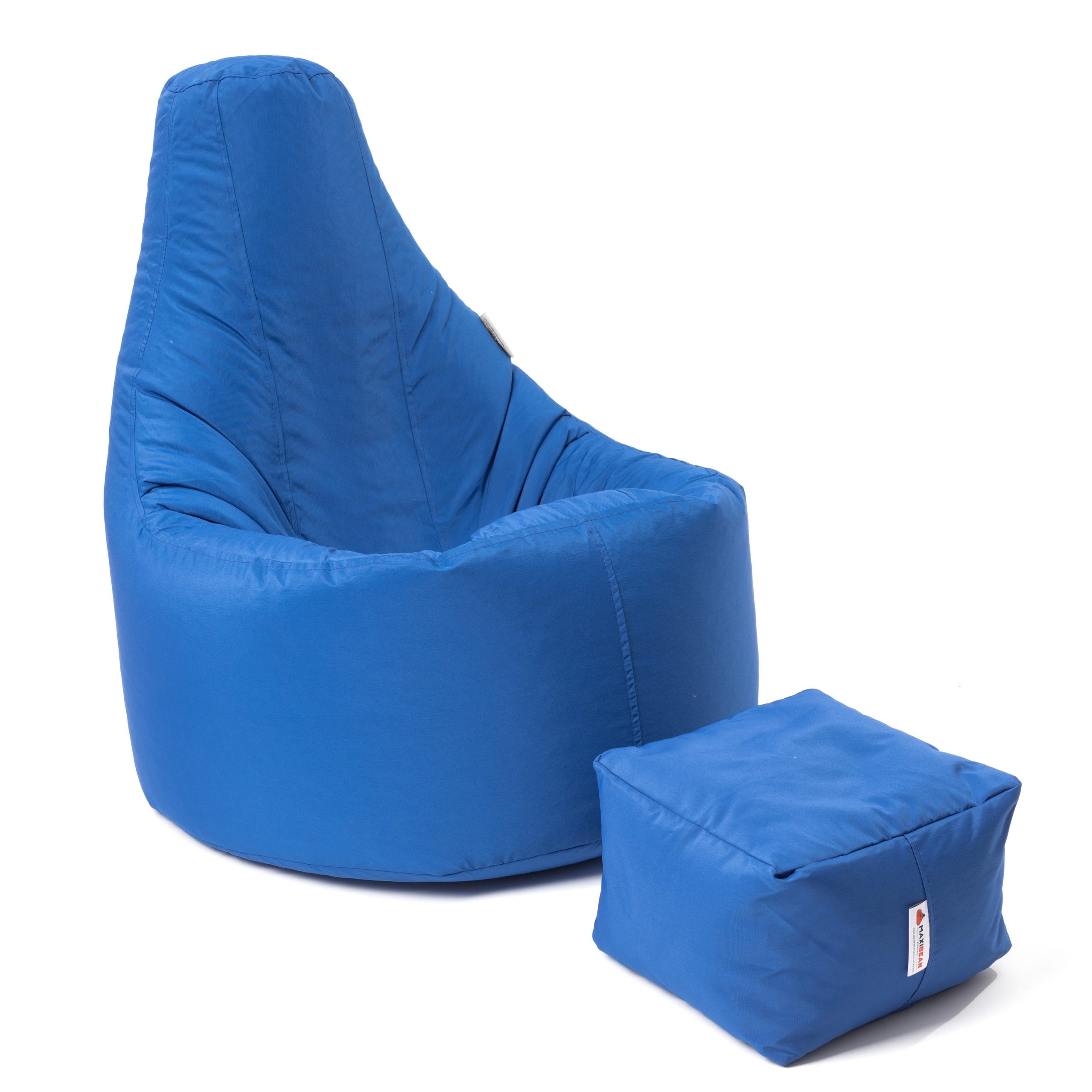 Large Beanbag Chair with Footstool - Image 11